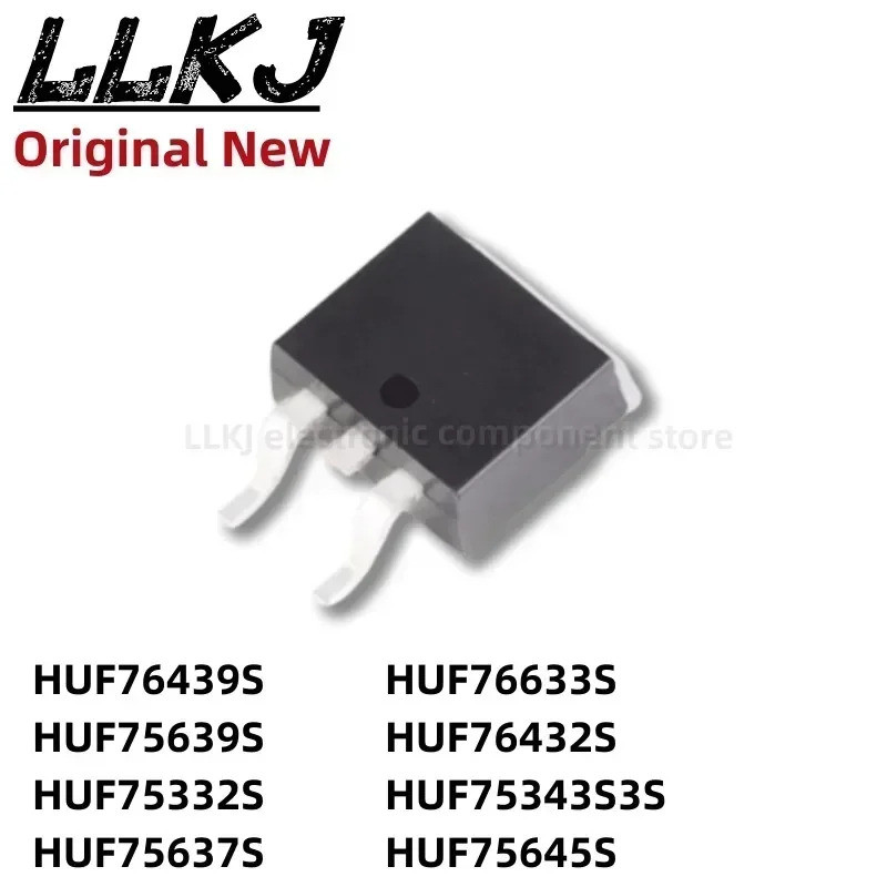 5pcs HUF76439S HUF75639S HUF753332S/75637S/76633S/76432S/75343S/756545S TO263 Field Effect ทรานซิสเต
