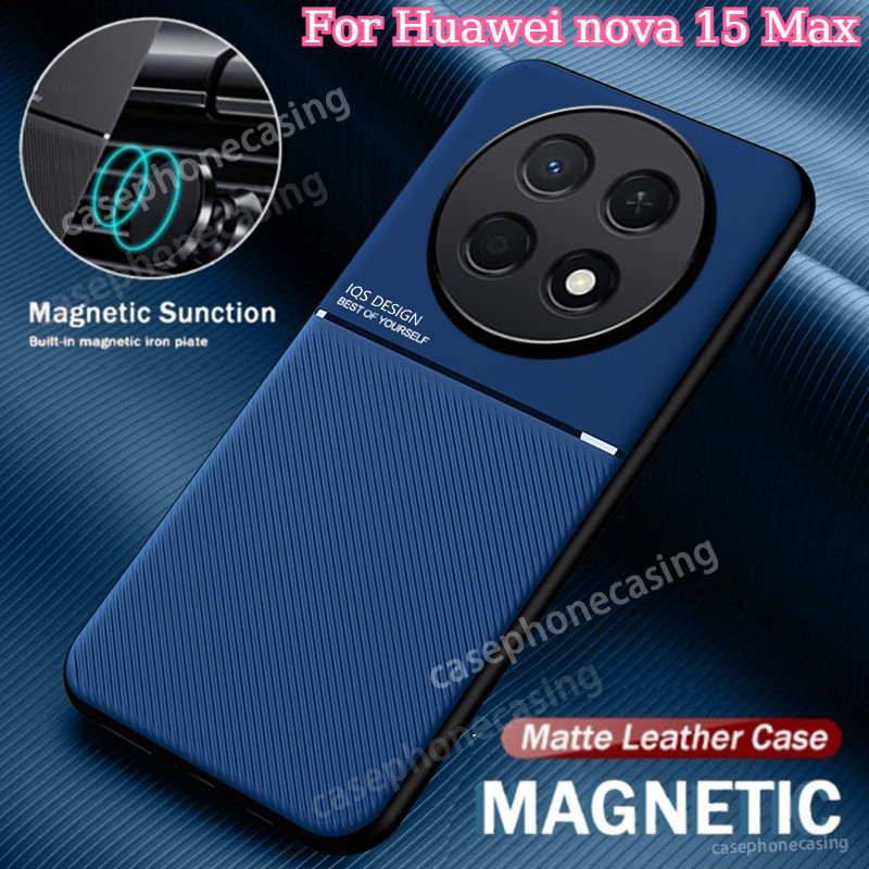 เคสโทรศัพท์สําหรับ Huawei nova 15 Max Nova15Max 4G 5G 2026 ปลอกแม่เหล็กรถกันกระแทก commercial afairs