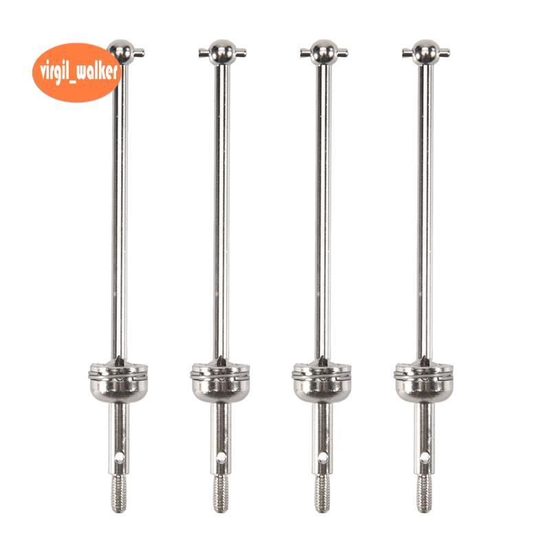 แกนไดรฟ์โลหะ 4 ชิ้นสําหรับ  144001 1/14 4WD รถ RC รุ่นอะไหล่ 144001-1315 เพลาขับเคลื่อนล้อหน้า