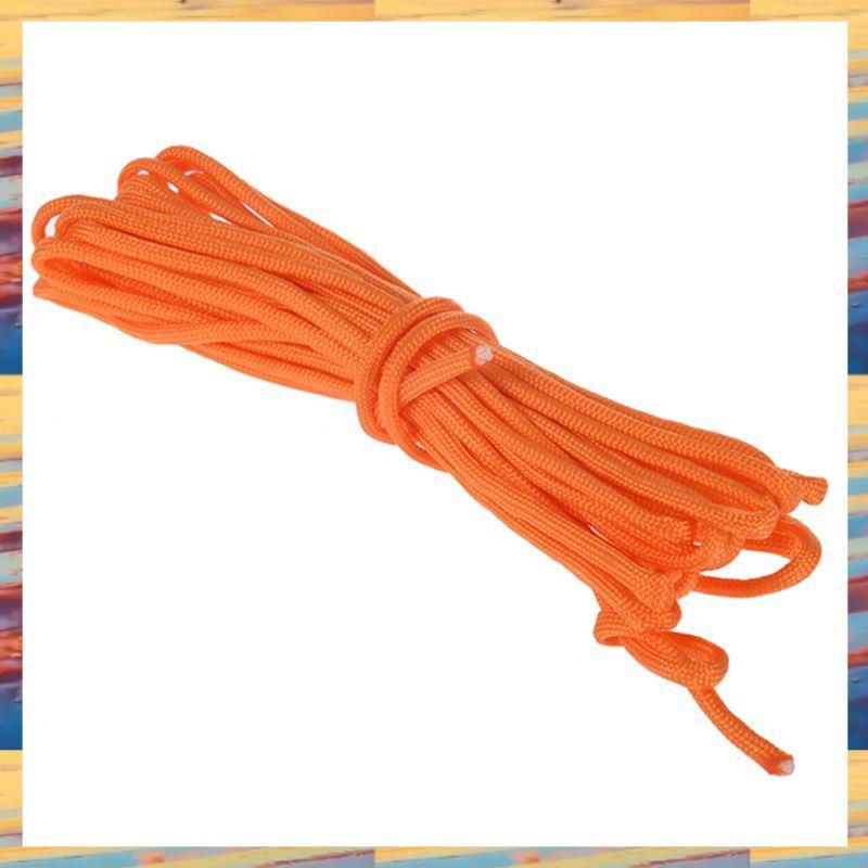[LMQN] Paracord 550 เชือกร่มชูชีพ 7 Core Strand สําหรับปีนเขาแคมป์ปิ้งเชือกหัวเข็มขัดสีส้ม 25FT