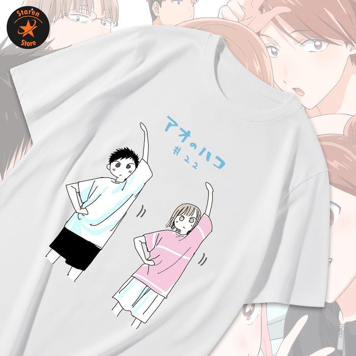 เสื้อยืด Anime Blue Box Chinatsu Taiki เสื้อยืด Anime เสื้อยืด Blue Box เสื้อยืด Pria Wanita Dewasa 