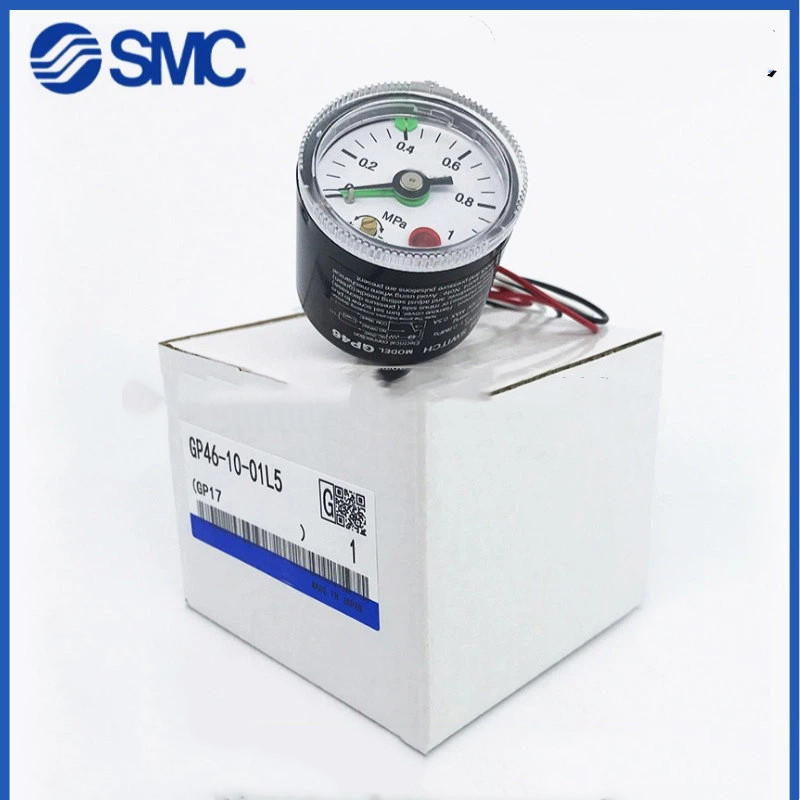 SMC เครื่องวัดความดันพร้อมสวิตช์ GP46-10-01L5-01L2-02L5-C G33/G43-10-4-2-01 สินค้าพร้อมสต็อก