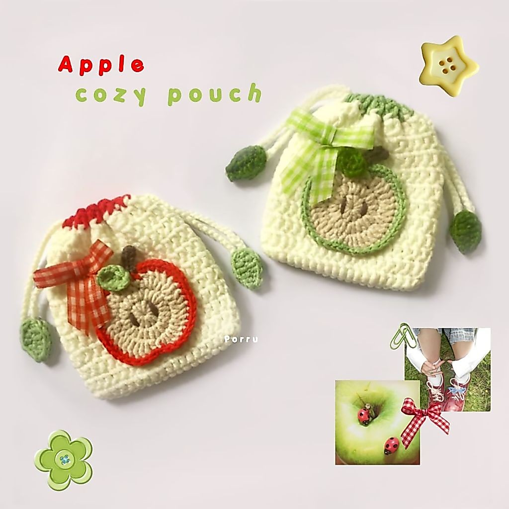 กระเป๋า Apple Cozy โครเชต์
