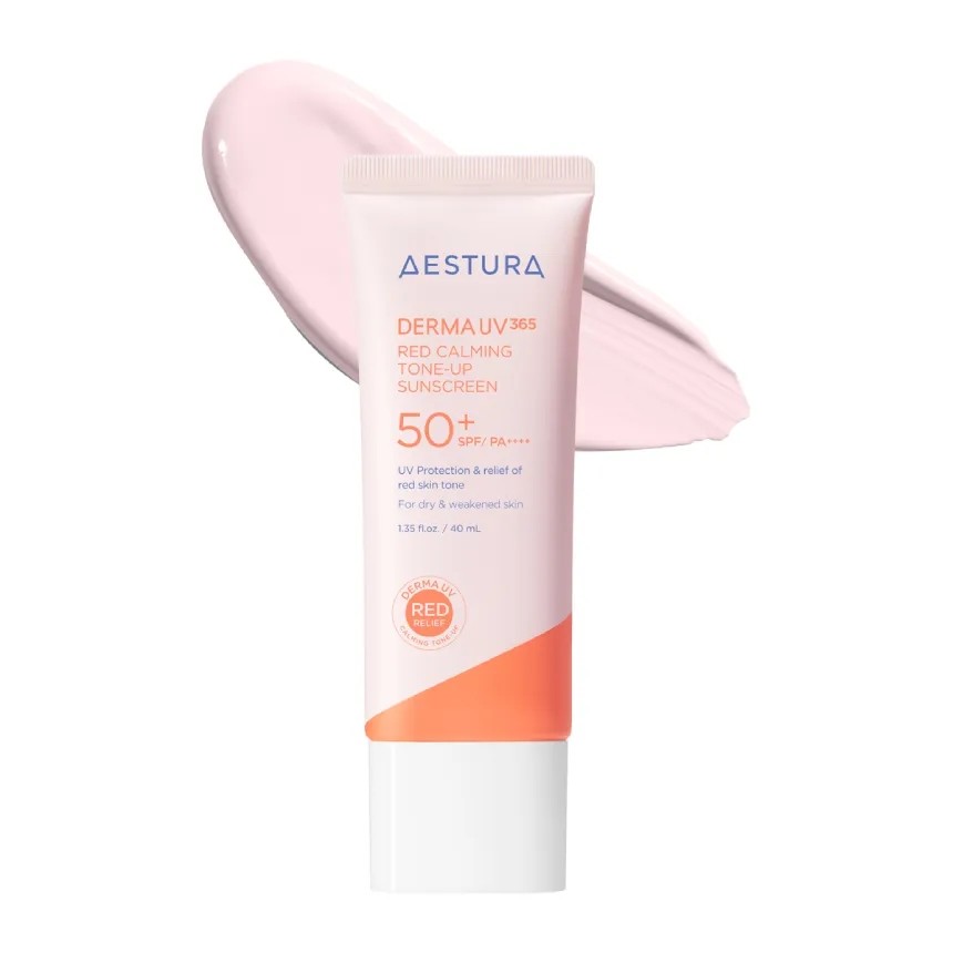 AESTURA DERMA UV365 RED CALMING TONE-UP SUNSCREEN 40ml