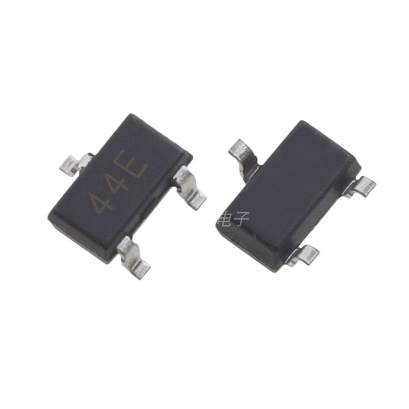 10 ชิ้น OH44E-S SOT23-3 เซ็นเซอร์แม่เหล็ก Hall สวิตช์ขั้นตอนเดียว 44E