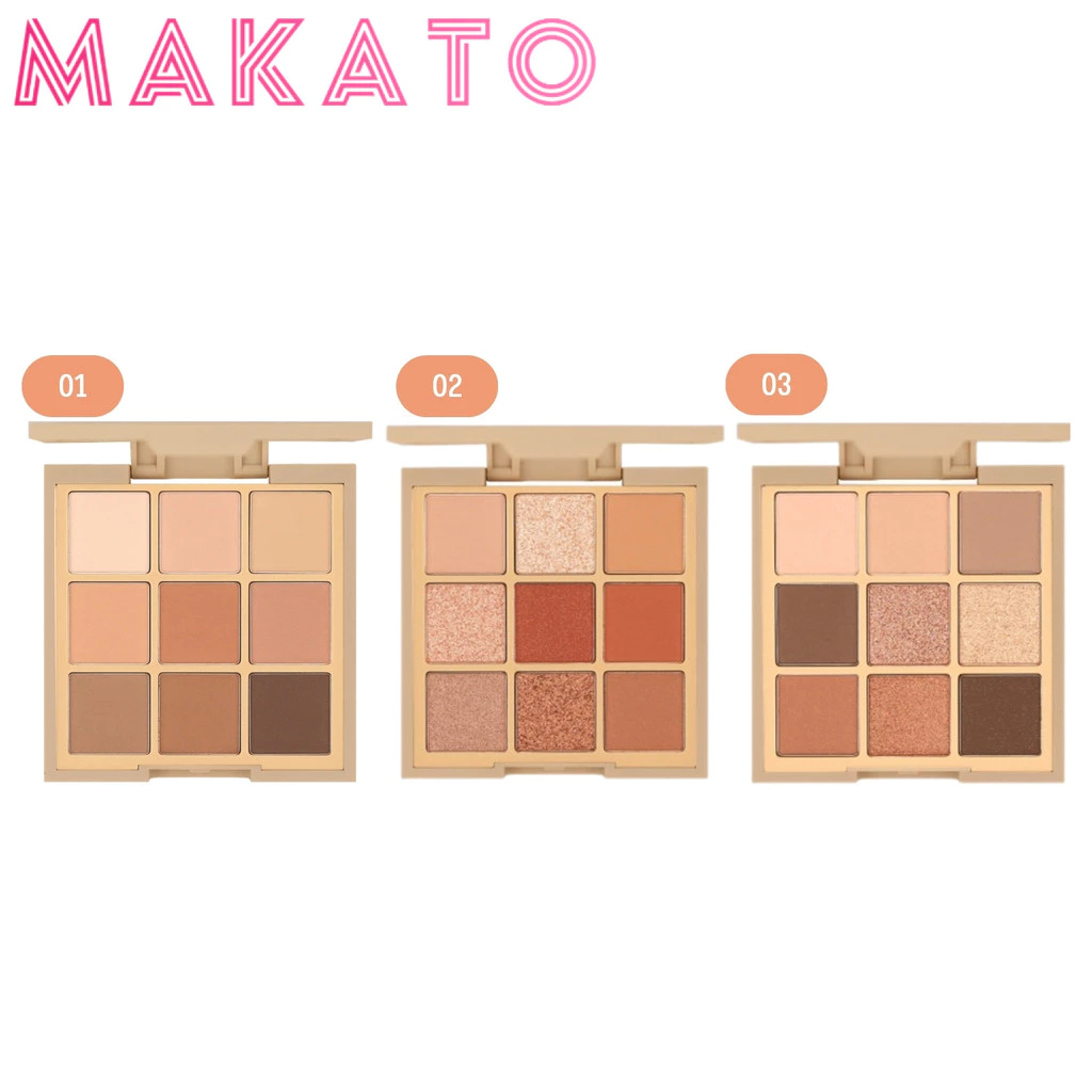 MEILINDA Mood Mellow Eye Palette เมลินดา อาย พาเลท มู้ด เมโลว์ เนื้อแมทท์ ชิมเมอร์ 9 ช่อง ขนาด 5.85g