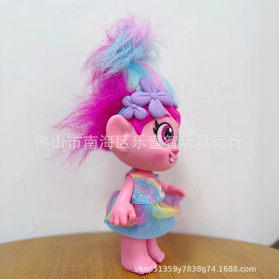ของแท้ Baby Troll Troll Hand-Made สินค้าจํานวนมากเจ้าหญิง Bobby ตุ๊กตาน่ารักของเล่นของขวัญตุ๊กตา
