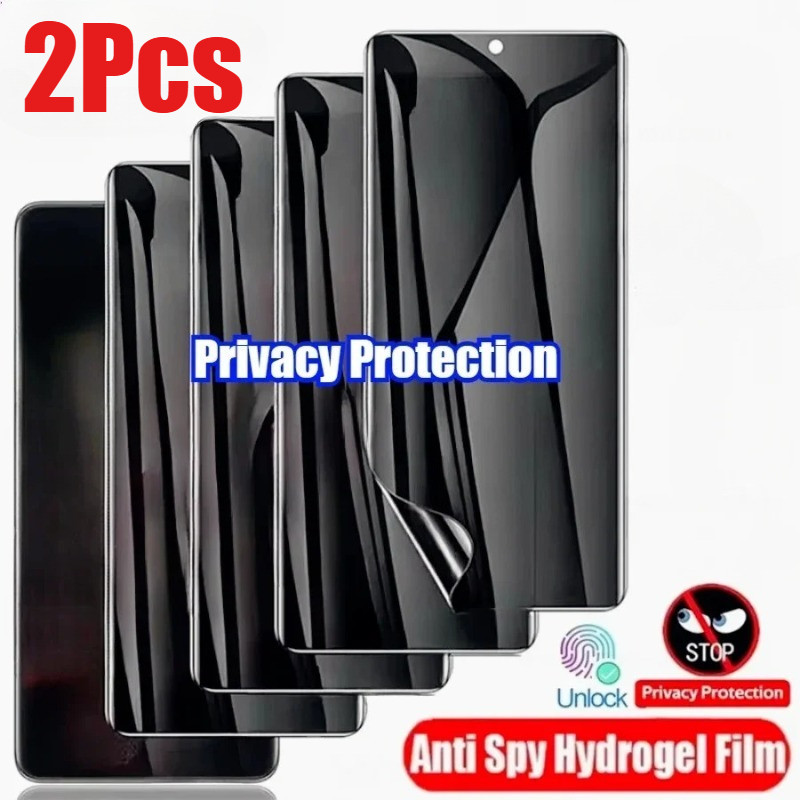 2Pcs Full Cover Anti Spy Privacy Hydrogel Film Matte Film สําหรับ Google Pixel 6 6a 7 7a 8 8a 9 9a 1
