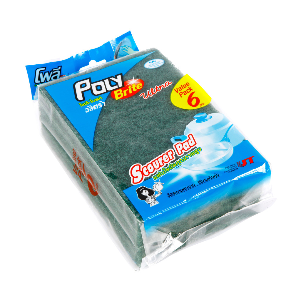 POLY-BRITE แผ่นใยขัดพิเศษ รุ่น 567-6 (แพ็ค 6 ชิ้น)