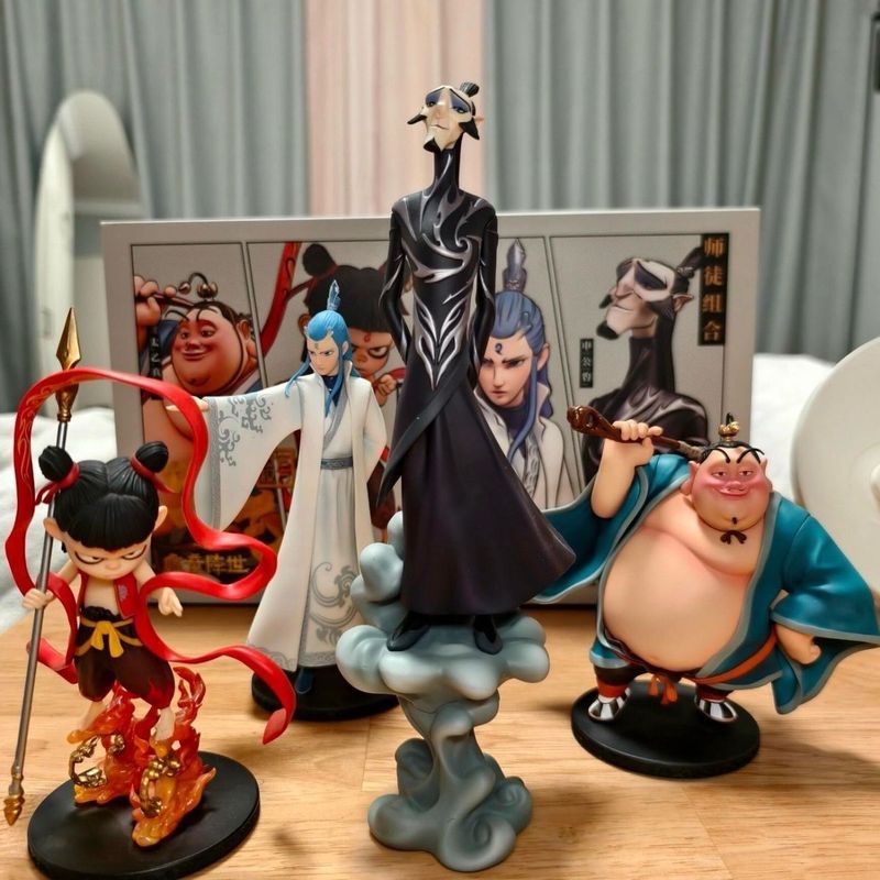 哪吒动漫真人闹海三太子降世周边之魔童摆手办敖丙手玩具公仔2606022 Nezha Anime Live-Action Figure: The Demonic Child of the Sea, Th