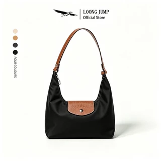 HOBO Bag LOONG JUMP Vogue Series กันน้ำ กระเป๋าสะพายไหล่ New War Horse Ladies ของขวัญ กระเป๋าถือ