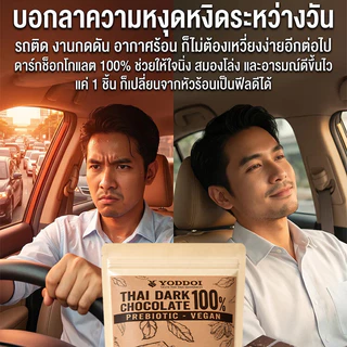✨ปราศจากน้ำตาล✨ ดาร์กช็อกโกแลต 100% โกโก้แท้จากเชียงราย / ดาร์กช็อกโกแลต / ปราศจากน้ำตาล / โกโก้ 100% / 0 น้ำตาล 0 ภาระ / ขนมขบเคี้ยวเพื่อสุขภาพ