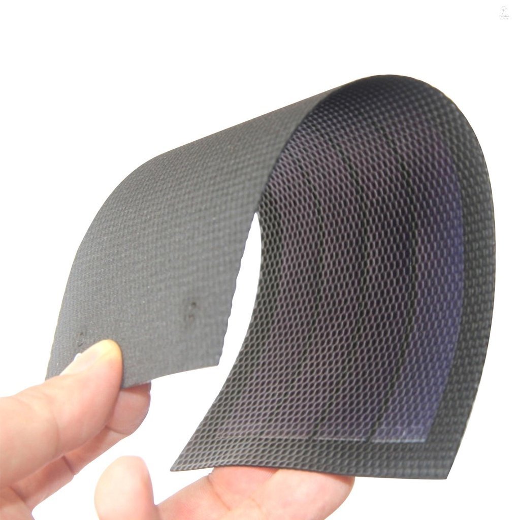 F&L 1W 6V Flexible Solar Panel Small Thin Amorphous Silicon Solar Cell DIY Waterproof Camping Portab
