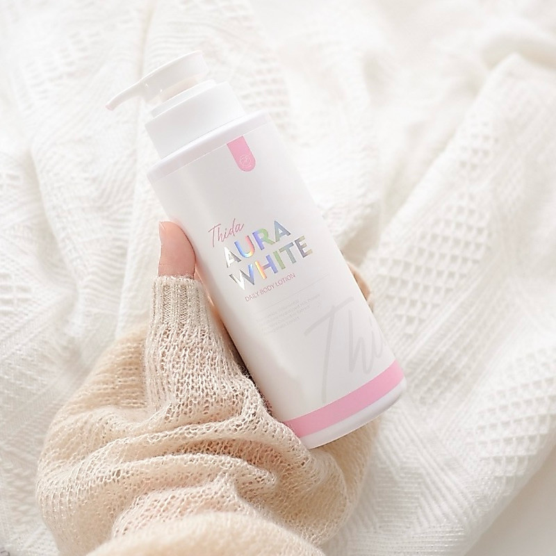 สั่งในไลฟ์ลด40%🌼  NEW! โลชั่นออร่าไวท์ ผิวขาว บำรุงกันแดด AURA WHITE