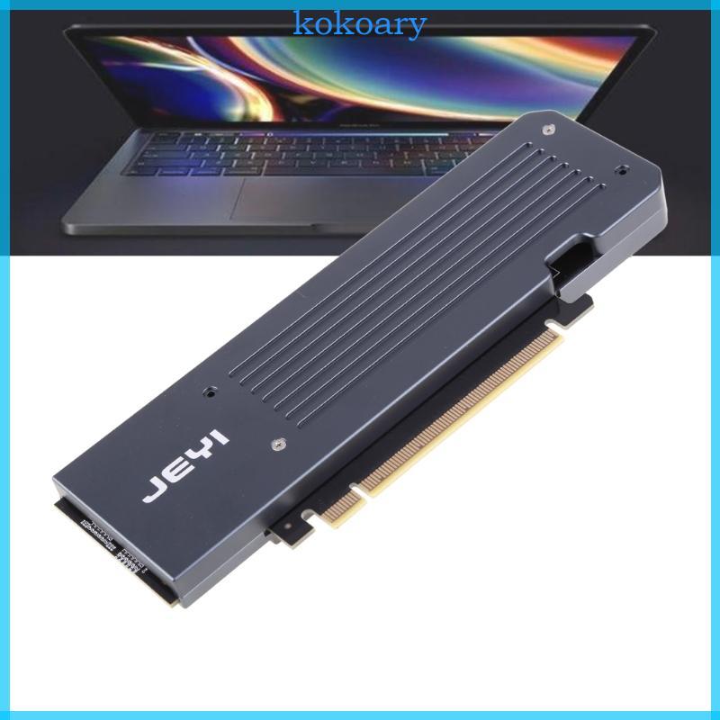 KOK iHyper-Pro สําหรับ M 2 X16 ถึง 4X PCIE 3 0 GEN3 การ์ดขยายรองรับ NVMe สําหรับ M 2 M คีย์ 2280 สูง