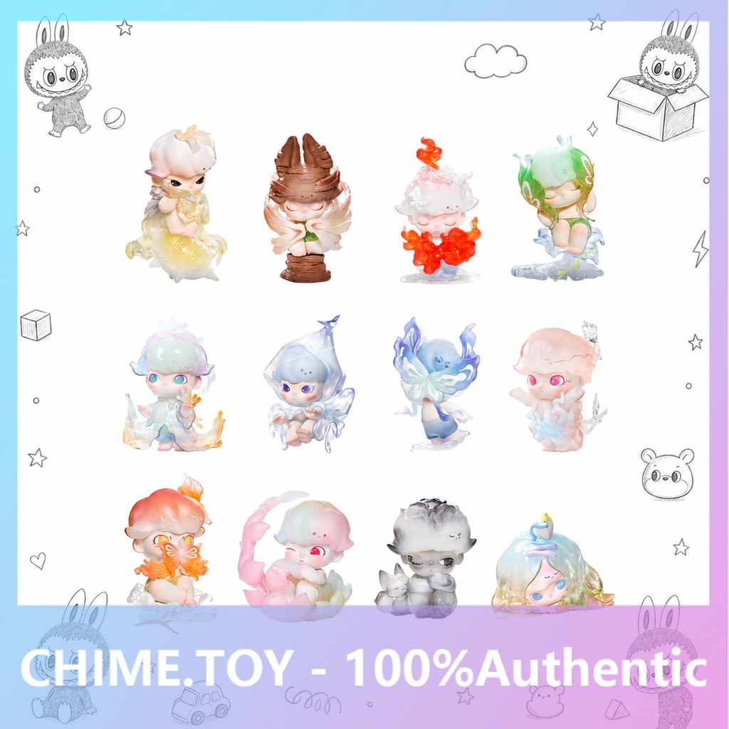 POPMART DIMOO Natural Shape Series Mystery Box ของขวัญเล่นอินเทรนด์