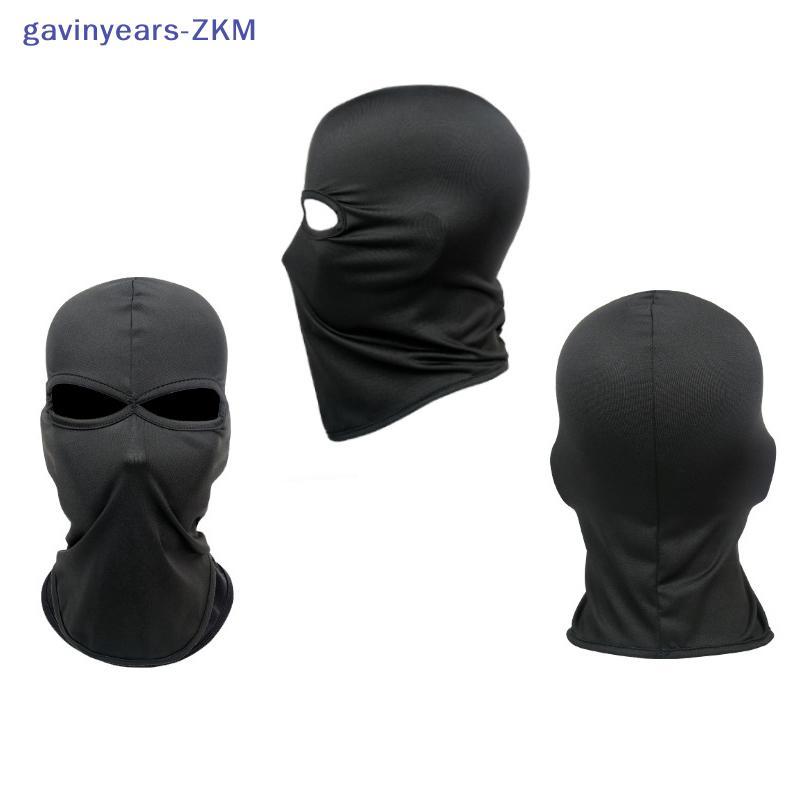 [gavinyears] 2 Hole Motorcycle Face Mask Moto Helmet Hood Ski Ne Full Face Mask Windproof Face Shiel