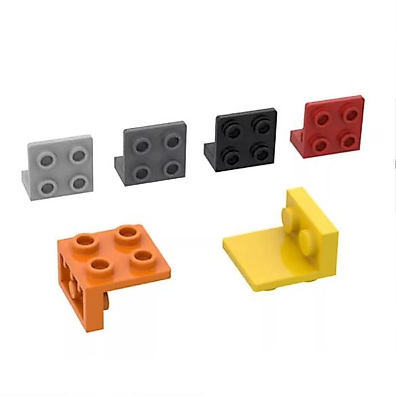 5pcs 99207 Bracket 1 x 2 - 2 x 2 Inverted อิฐคอลเลกชันจํานวนมาก Modular GBC ของเล่นสําหรับเทคนิค MOC DIY Building Blocks 1 ชิ้นของขวัญสําหรับ wedo2.0