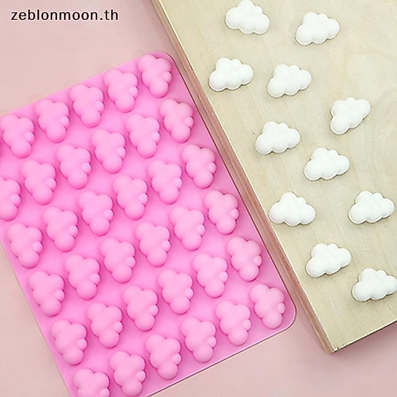 [Hmnov] แม่พิมพ์ซิลิโคนเมฆรูปสภาพอากาศ DIY อบเค้กช็อคโกแลตฟองดันแม่พิมพ์ช็อคโกแลตมูสเค้กตกแต่งเบเกอรี่ Mould {th}