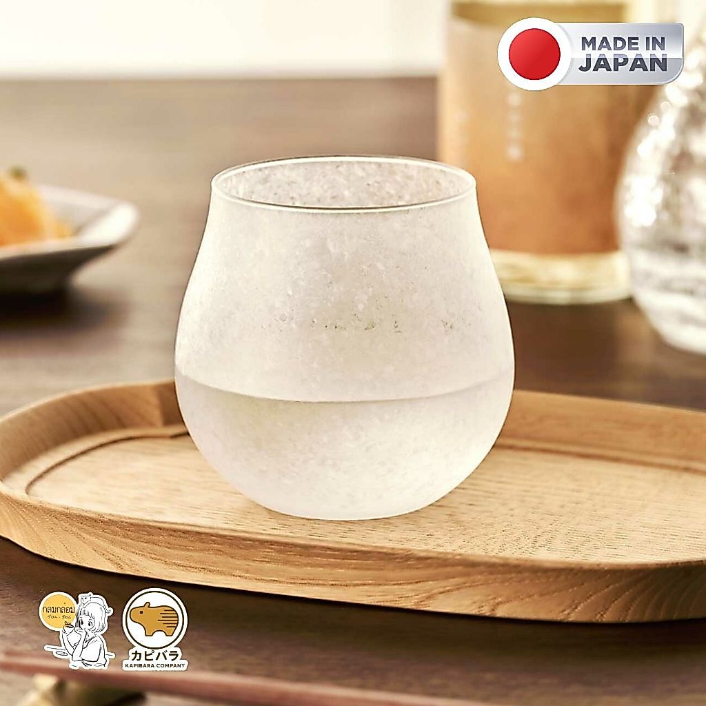 Toyo-Sasaki Sake glass (fluffy)