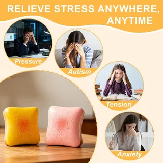 4PCS Big Butter Toast Decompression ของเล่น Squishy จําลองสแควร์ขนมปังบีบ Squishy ของเล่นช้า Rising ความเครียดบรรเทาจําลองประดิษฐ์ขนมปัง