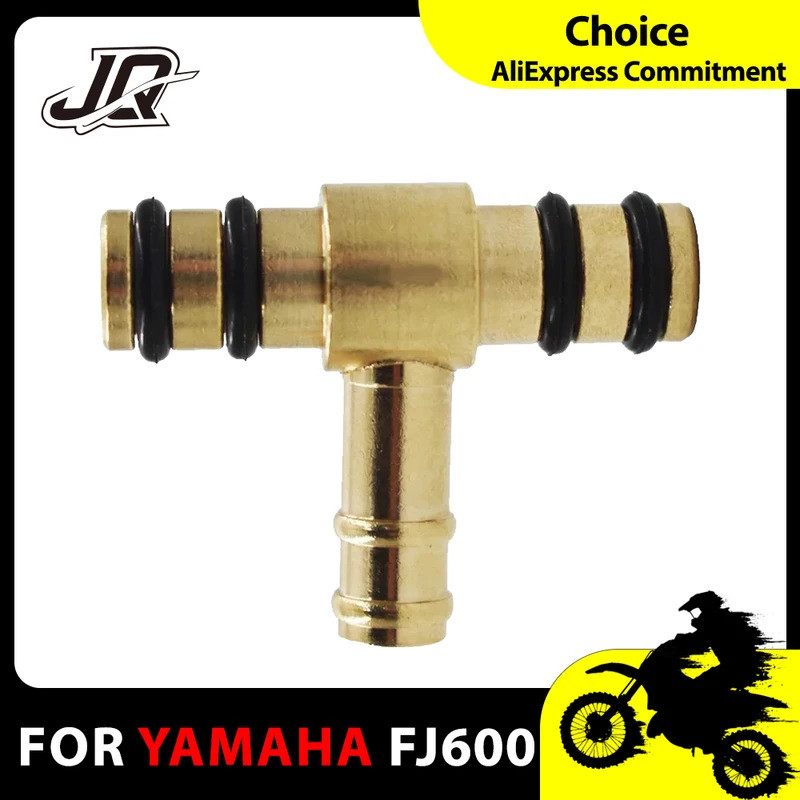 ALL-CARB คาร์บูเรเตอร์การใช้ Tee Fitting สําหรับ Yamaha FJ600 XJ700 XS750 XS1100 2H7-14988-00