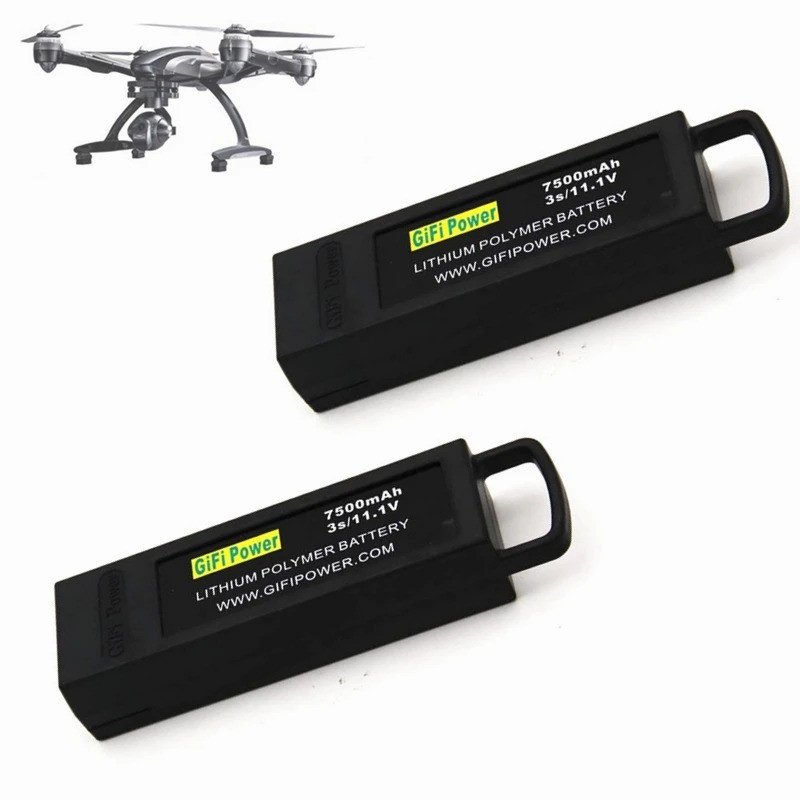 สําหรับ Yuneec Q500/Q500+/Q500 4K/Q500+ PRO 4K สําหรับ Typhoon RC Drone 7500mAh 11.1V Flight Lipo แบ