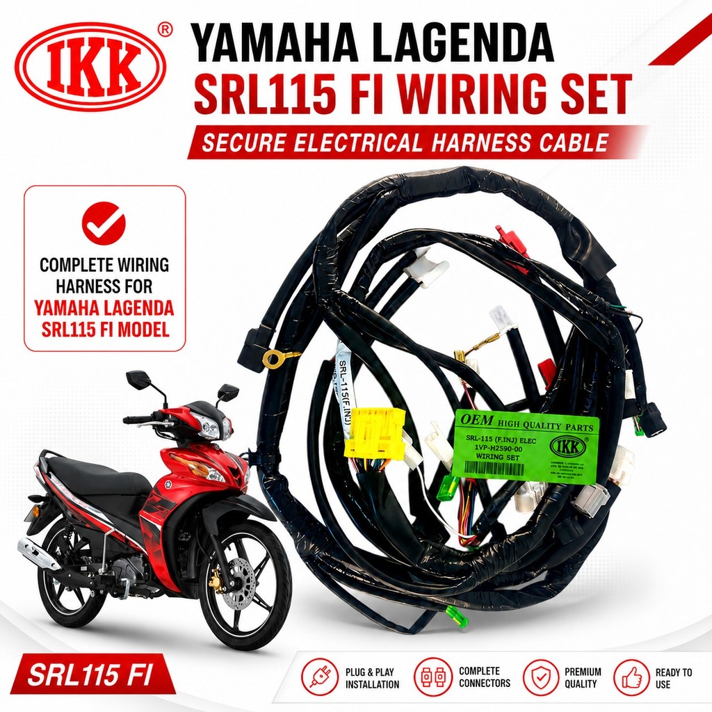 IKK Lagenda SRL115 FI ชุดสายไฟ 1VP-E25-00 / 1VP-H250-10 / 2WB-H25-00 V1 V2