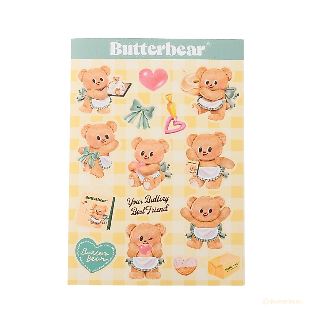 สติ๊กเกอร์ บัตเตอร์แบร์ (Butterbear Sticker)