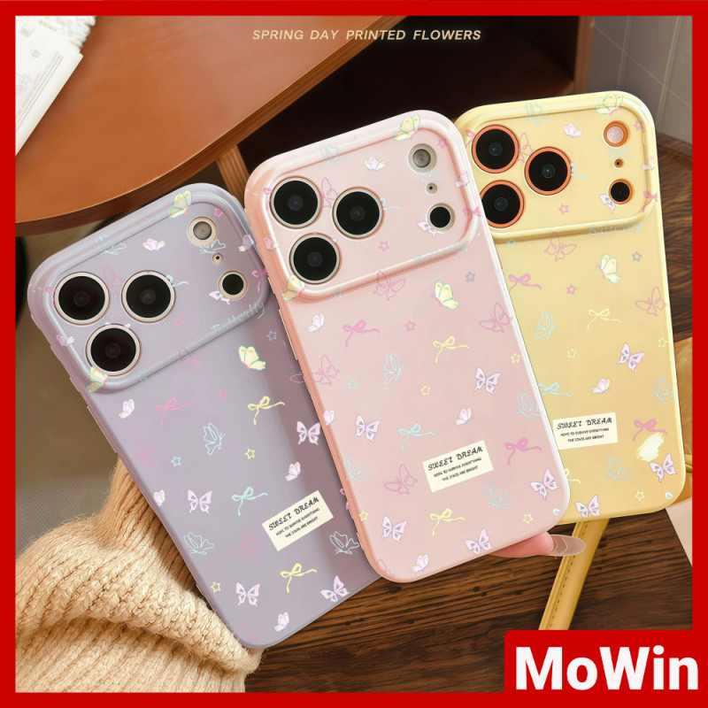 Mowin Case - เคสโทรศัพท์รูปหัวใจ นุ่ม เงา ใช้ได้กับเคส iPhone 11 และ iPhone 17 Pro Max, ฝันหวาน