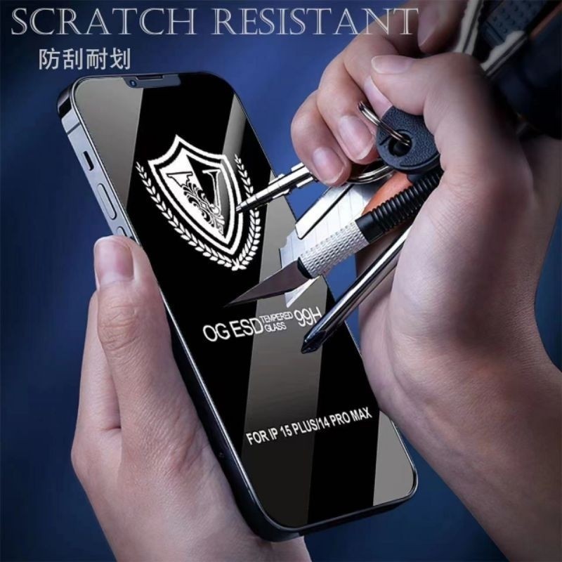 99H กระจกนิรภัย ESD OG สําหรับ VIVO X300 Pro Ultra Screen Protector