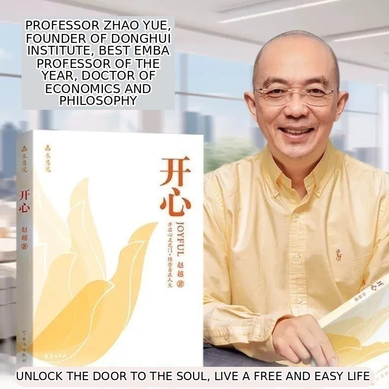 ของแท้ Happy Zhao Yue ปลดล็อครหัสชีวิตมีความสุขเปลี่ยนเริ่มต้นจาก "มีความสุข" Happy Gate of Mind Man