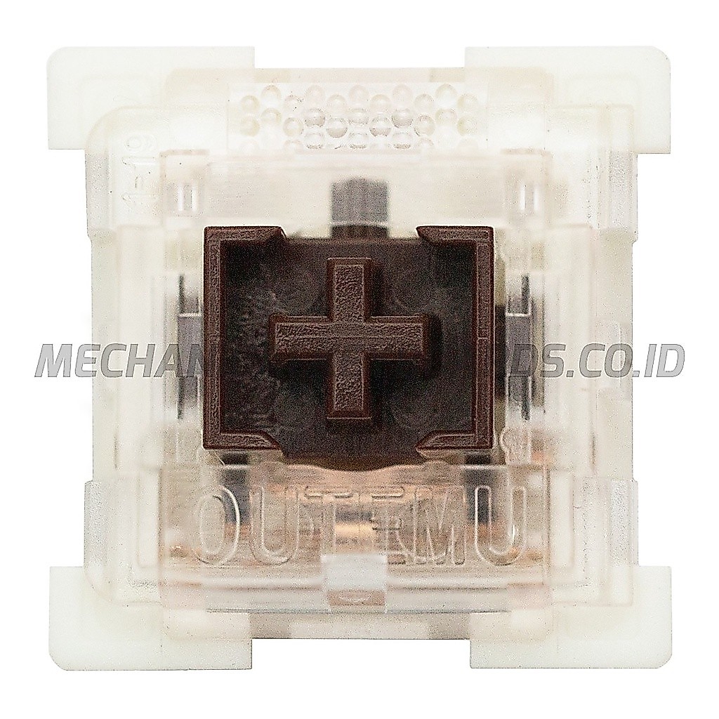 Outemu Low-Profile กันฝุ่นสีน้ําตาล SMD RGB Switch (Tactile - แผ่นเมาท์)
