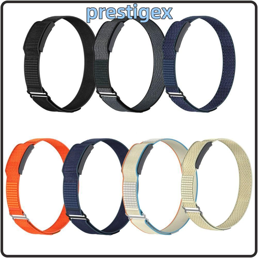 PRESTIGEX Fitness Tracker Strap, Loop Design 22mm Sport Band, Adjustable Breathable Nylon Bicep Band