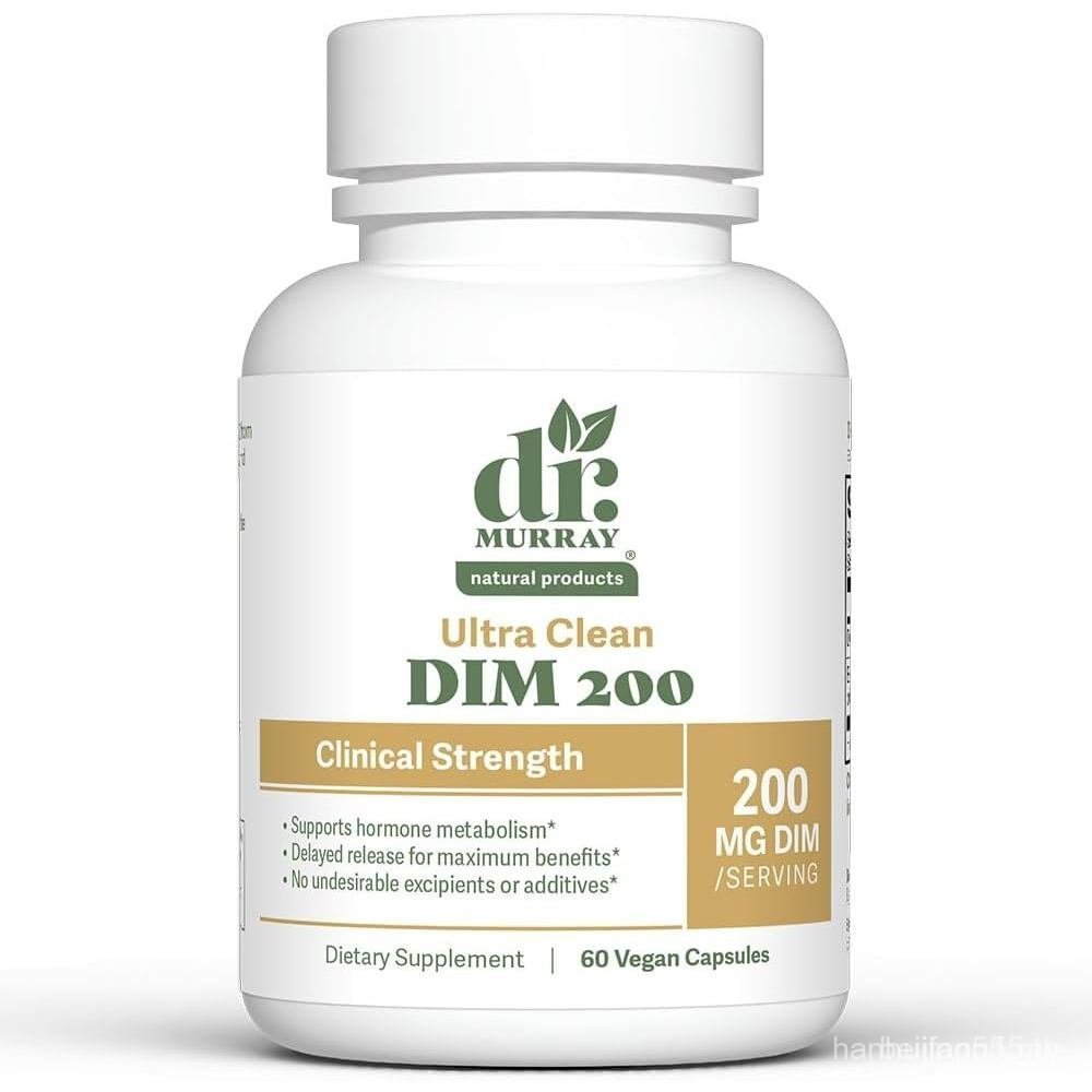 Kapsul Vegan Ultra Clean DIM & Bioperine Dr. เมอร์เรย์