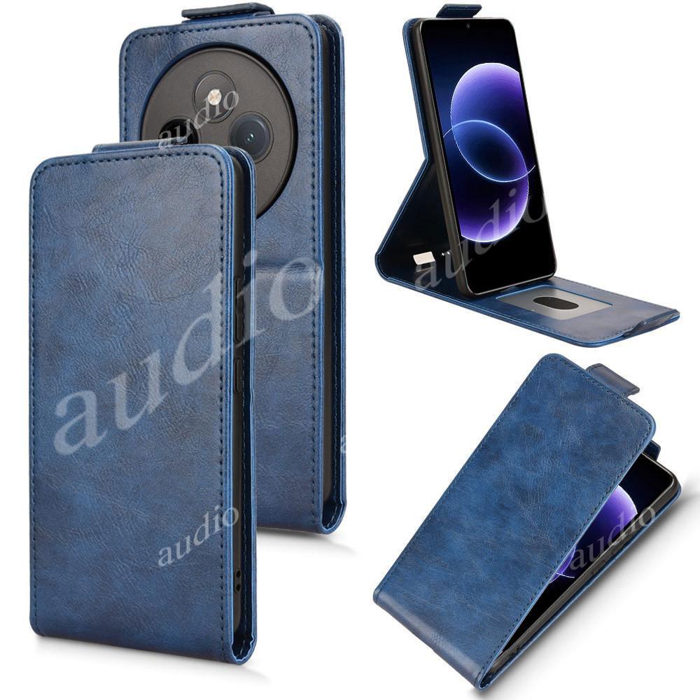 REDMI 17C 4G Flip Up และ Down ธุรกิจหนังเคสโทรศัพท์สําหรับ Redmi 17C Redmi17C 4G 5G 2026 ปลอกกระเป๋า