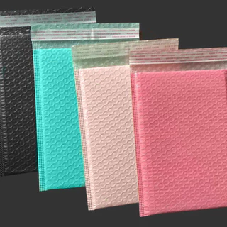 WELPACK (100ชิ้น) ซองบับเบิ้ลกันกระแทกสีชมพู ขนาด 14x17 cm. ฝาปิด 4 cm.