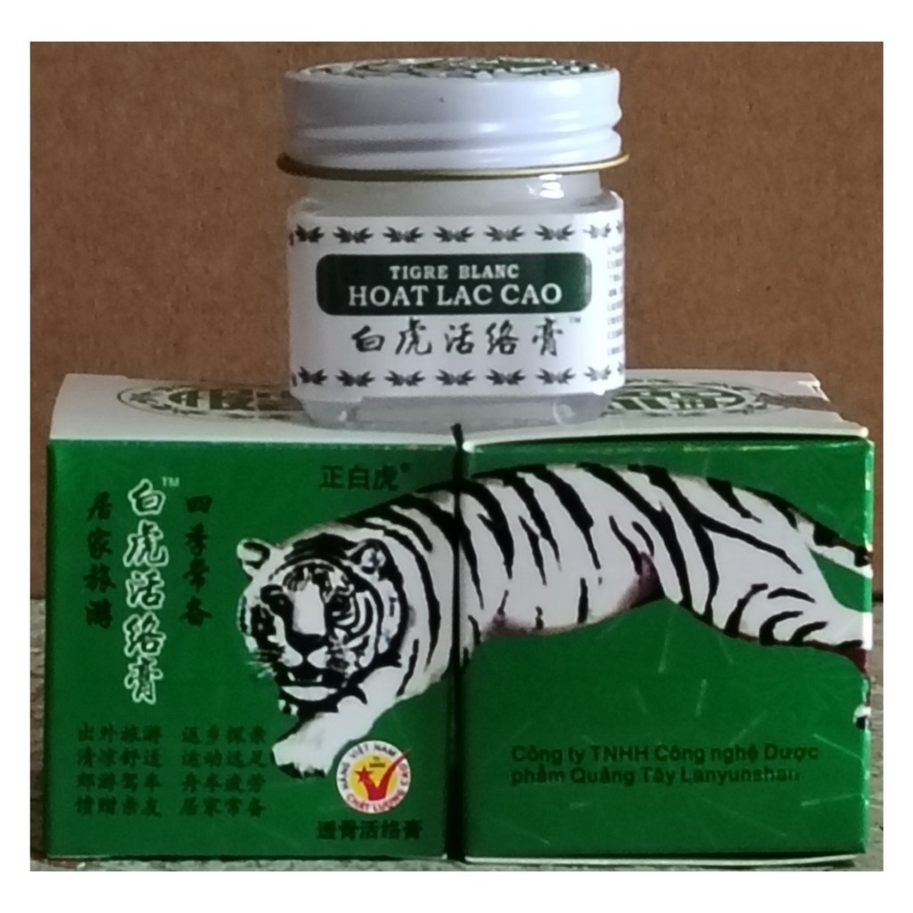 Lanyunshan Thai White Tiger Balm White Tiger Revitalizing Balm Authentic Old Brand Tiger Balm Tiger 
