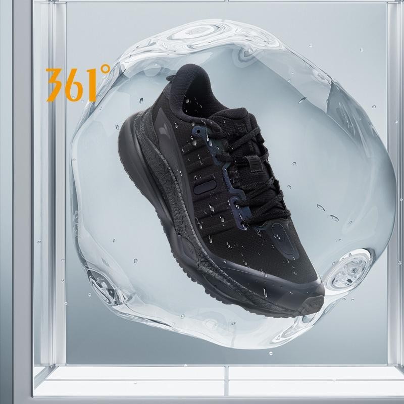 361 Degrees Fierce 4.0 รองเท้าวิ่งผู้ชาย กันฝนและกระแทก น้ำหนักเบา 672432215