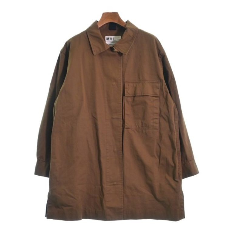MHL. Shirt Women brown Direct from Japan Secondhand