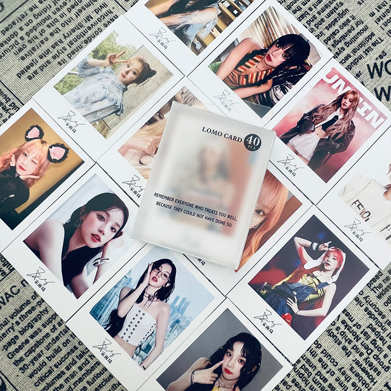 Song Yuqi lomo Card gibdle Song Yuqi Ye Star Merchanted Card โปสการ์ดการ์ดรูปถ่าย