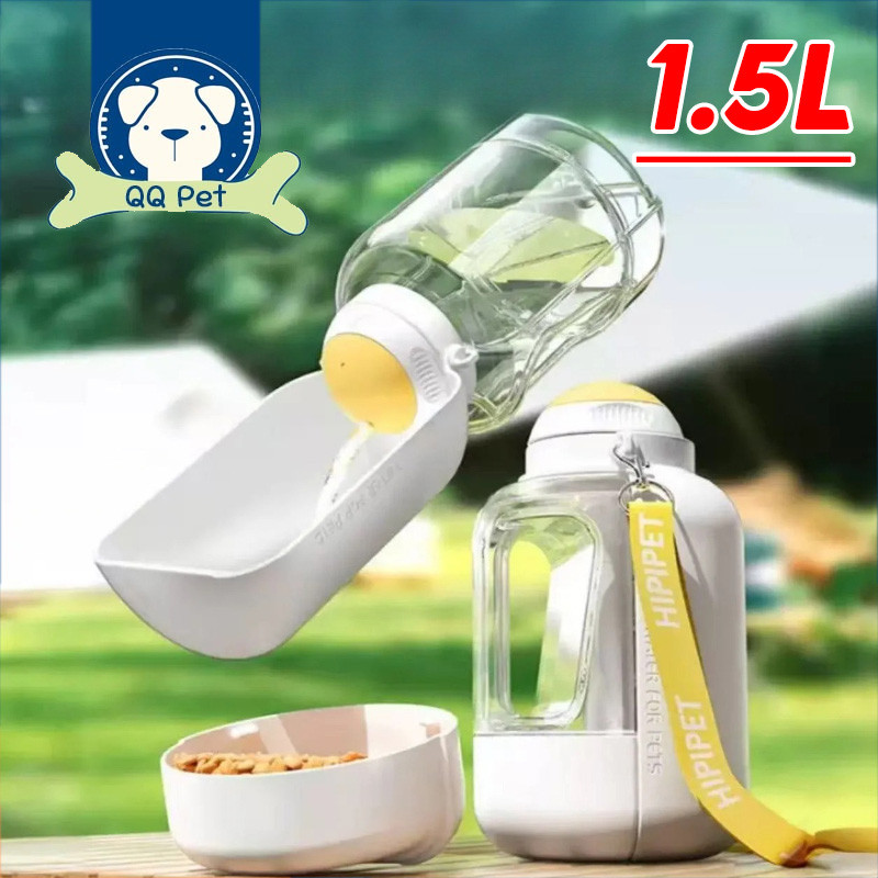 COD ขวดน้ำหมา ขวดน้ำแมว 2in1 ที่ให้น้ำแมว ขวดน้ำสุนัข ขวดน้ำแมว ขวดน้ำสุนัขพกพา กระบอกน้ำสุนัขพกพา