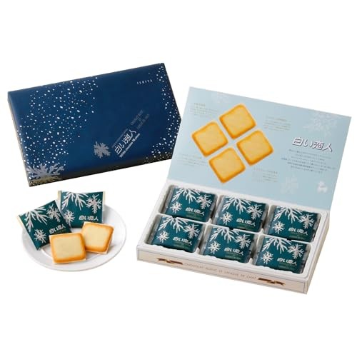 Ishiya Shiroi Koibito Chocolate Cookie 18pieces white chocolate- Shipping from Japan -
