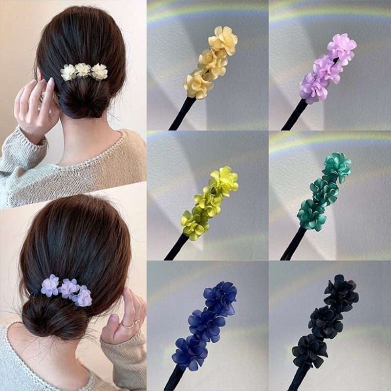 Accessories อุปกรณ์สำหรับสร้างทรงผมแบบไฮเดรนเยีย ลายดอกไม้ สำหรับสวมใส่บนหัว