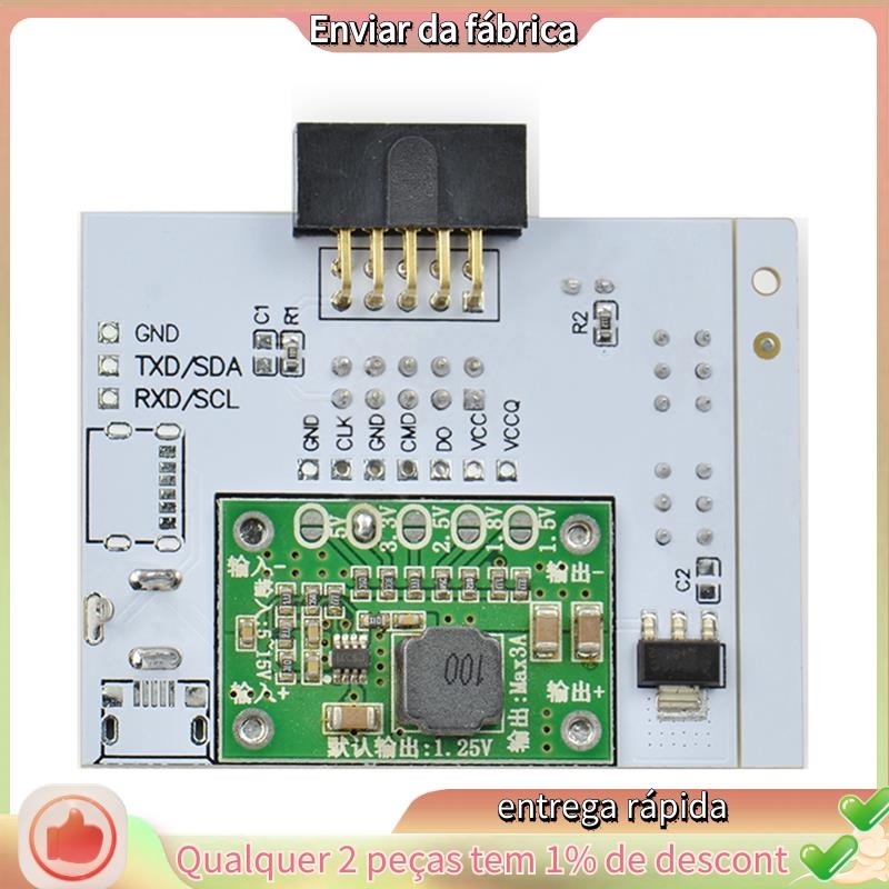 RT809H อะแดปเตอร์ EMC ISP บอร์ดสําหรับคลิปทดสอบการเขียนอย่างรวดเร็วอ่านความเร็วเครื่องคิดเลขชิป