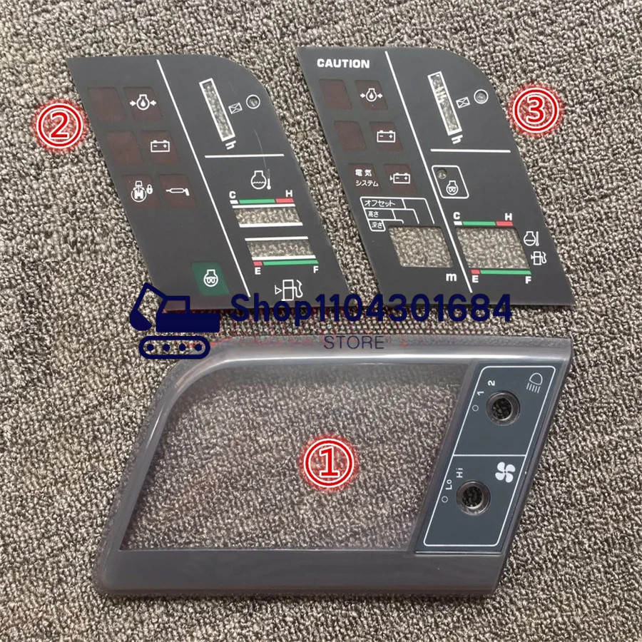 ฝาครอบ MONITOR 7834-73-2001,KOMATSU PC400-6,PC60-7,PC70,PC200-6,PC300-6,PC220-6,BA100,BR100,BR200,BR