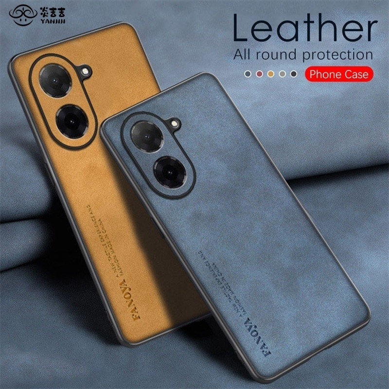 RedmiA5 4GกรณีหนังแกะหนังปกหลังสําหรับXiaomi Redmi A5 4G TPUกันชนนุ่มกันกระแทกCoque Redmy Readmi A5 