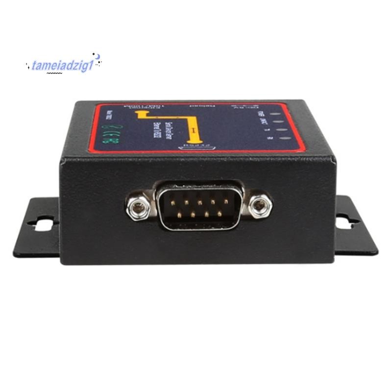 RJ45 ถึง RS232 + RS485 Converter อุปกรณ์แปลงพลาสติก Server /RTU/UDP RJ45 ถึง RS232 + RS485 Connector