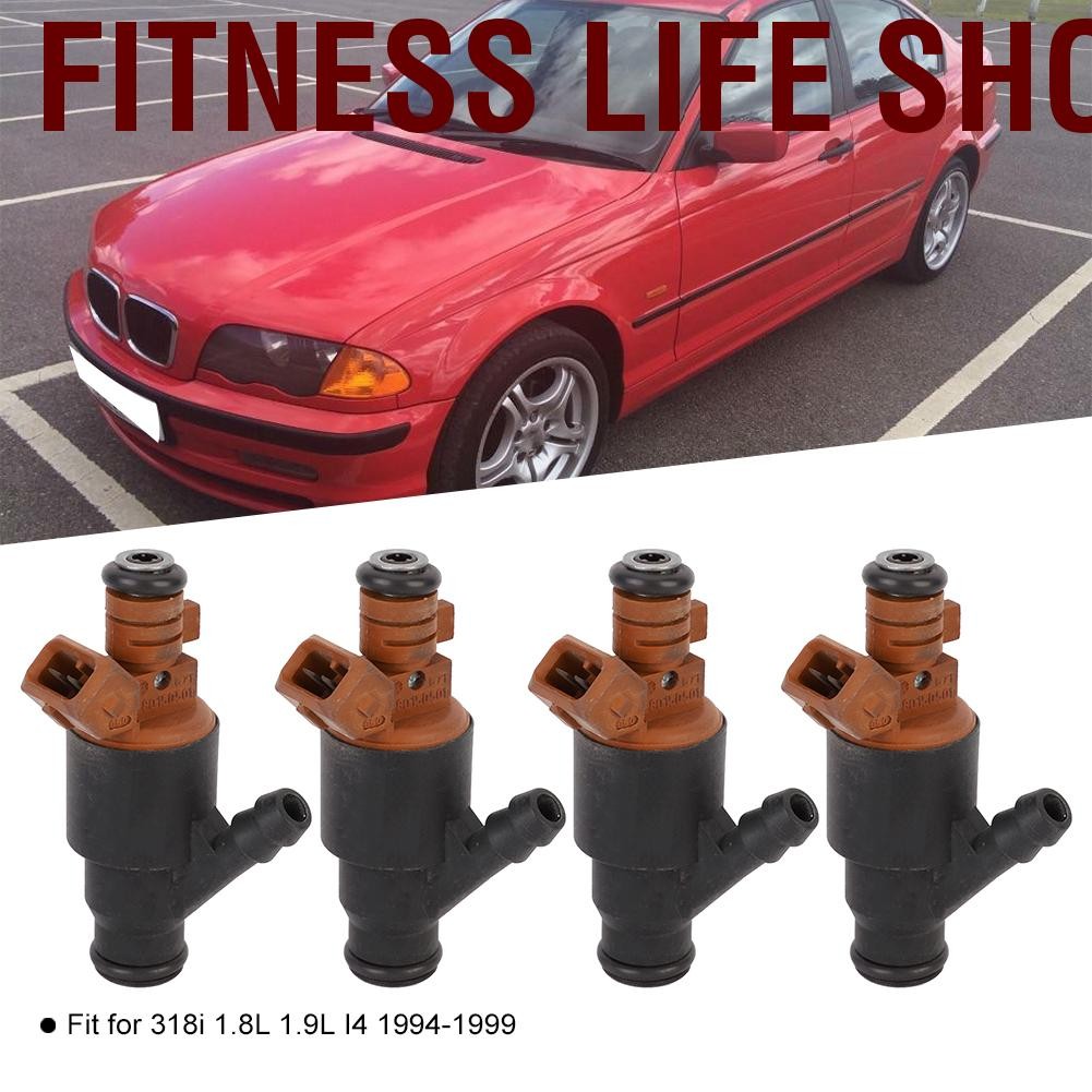 Fitness Life Shop-th 4pcs Fuel Injector Kit Kit พอดีสำหรับ 318i 318is 1994-1999 0280150501
