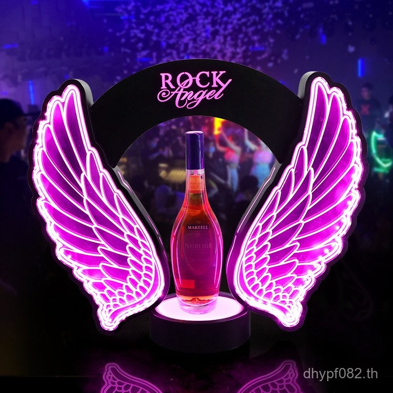 KTV Luminous Bar Counter Wine Seat Angel Wings Wine Rack Bar ที่มีชื่อเสียง Chuanshi XO Spades A แชม